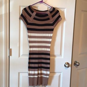 Pink Rose Sweater Dress XS
